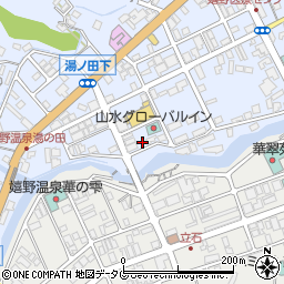 湯野田公園周辺の地図