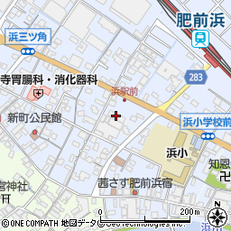 佐賀県鹿島市浜町1253周辺の地図