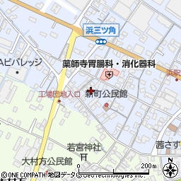 佐賀県鹿島市浜新町1303周辺の地図