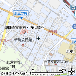 佐賀県鹿島市浜町1257周辺の地図