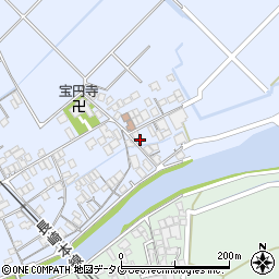 佐賀県鹿島市浜町610周辺の地図