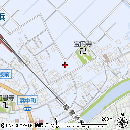 佐賀県鹿島市北舟津858周辺の地図