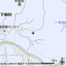 福岡県みやま市高田町下楠田1167周辺の地図