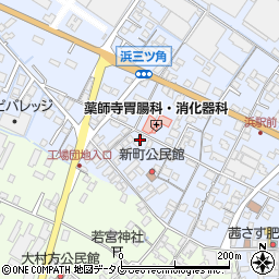 佐賀県鹿島市浜町1302周辺の地図