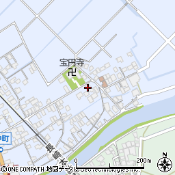 佐賀県鹿島市浜町652周辺の地図