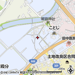 佐賀県鹿島市若殿分613周辺の地図