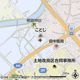 佐賀県鹿島市若殿分655-1周辺の地図