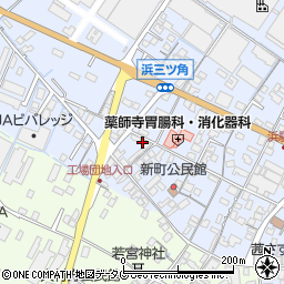 佐賀県鹿島市浜新町1319周辺の地図