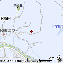 福岡県みやま市高田町下楠田1106周辺の地図