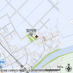 佐賀県鹿島市浜町654周辺の地図