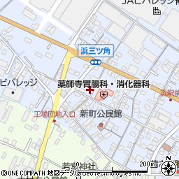 佐賀県鹿島市浜新町1284周辺の地図