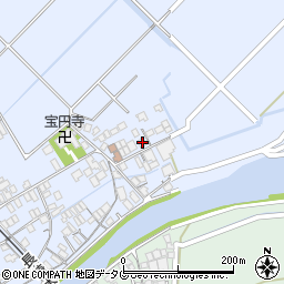 佐賀県鹿島市浜町595周辺の地図
