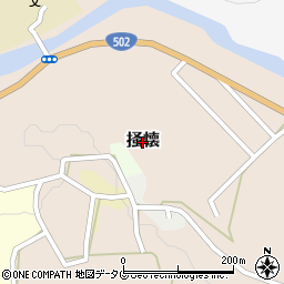 大分県臼杵市掻懐周辺の地図