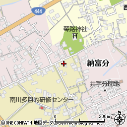 佐賀県鹿島市山浦甲-14周辺の地図