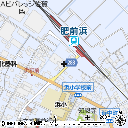 佐賀県鹿島市浜新町1206周辺の地図