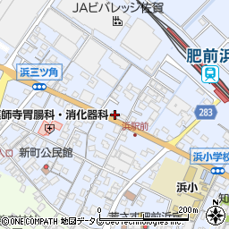 佐賀県鹿島市浜新町1183-1周辺の地図