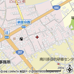 佐賀県鹿島市納富分周辺の地図