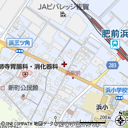 佐賀県鹿島市浜新町1181周辺の地図