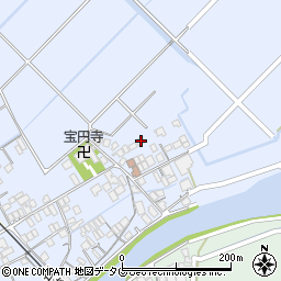 佐賀県鹿島市浜町596周辺の地図