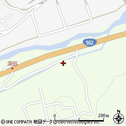 大分県臼杵市深田651周辺の地図