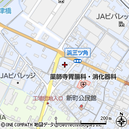 佐賀県鹿島市浜新町1295周辺の地図