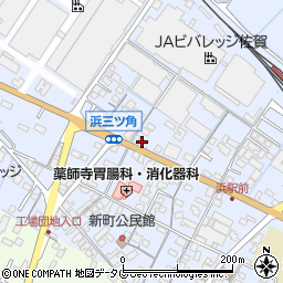 佐賀県鹿島市浜町1167周辺の地図