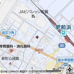 佐賀県鹿島市浜新町1179周辺の地図