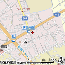 創価学会周辺の地図