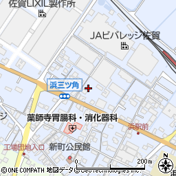 佐賀県鹿島市浜町1165周辺の地図