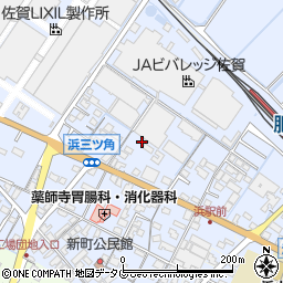 佐賀県鹿島市浜町1164周辺の地図