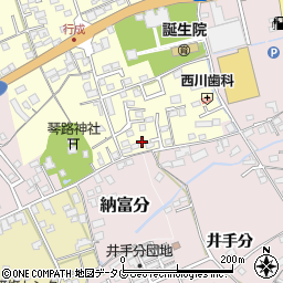 佐賀県鹿島市行成1991周辺の地図