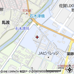 佐賀県鹿島市浜新町1412周辺の地図