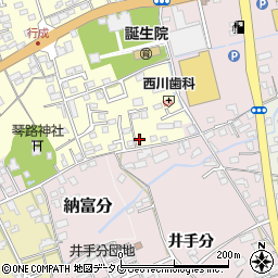 佐賀県鹿島市行成2039-2周辺の地図