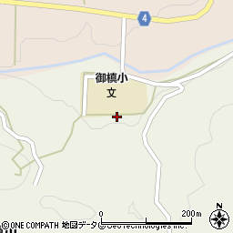 宇和島市立御槙小学校周辺の地図