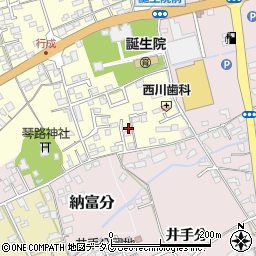佐賀県鹿島市行成1995-3周辺の地図