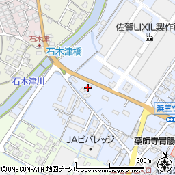 佐賀県鹿島市浜新町1353周辺の地図