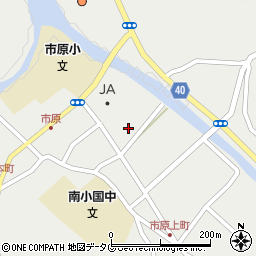 南小国町商工会周辺の地図