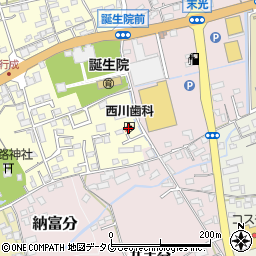 佐賀県鹿島市行成2042-3周辺の地図