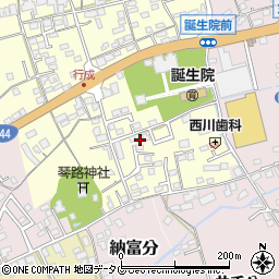 佐賀県鹿島市行成2023-3周辺の地図