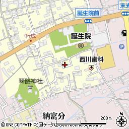 佐賀県鹿島市行成2023周辺の地図