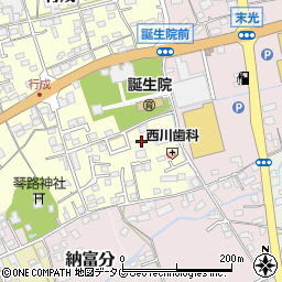 佐賀県鹿島市行成2031-4周辺の地図