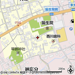 佐賀県鹿島市行成2023-11周辺の地図