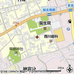 佐賀県鹿島市行成2023-13周辺の地図