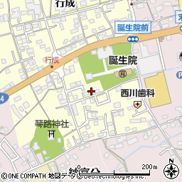 佐賀県鹿島市行成2008-1周辺の地図