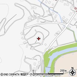 長崎県東彼杵郡川棚町中山郷17-17周辺の地図