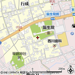 佐賀県鹿島市行成2020周辺の地図