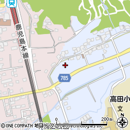 福岡県みやま市高田町下楠田714周辺の地図