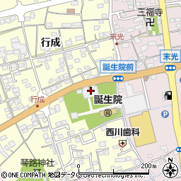 佐賀県鹿島市行成2011-4周辺の地図
