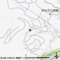 長崎県東彼杵郡川棚町中山郷58-3周辺の地図
