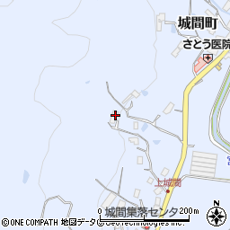 長崎県佐世保市城間町848周辺の地図